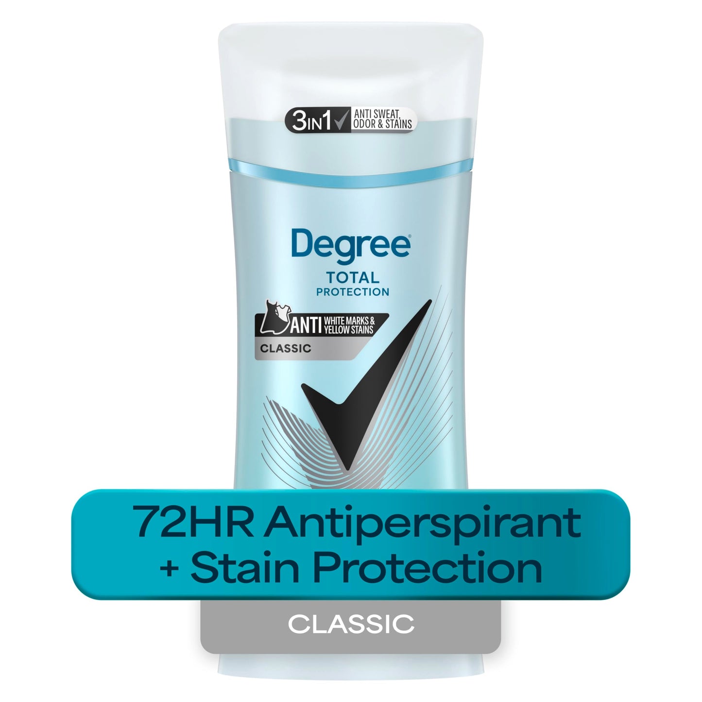 Degree UltraClear Antiperspirant Deodorant Black+White Anti White Marks and Yellow Stains Deodorant for Women 2.6 oz Beauty and Personal Care Degree