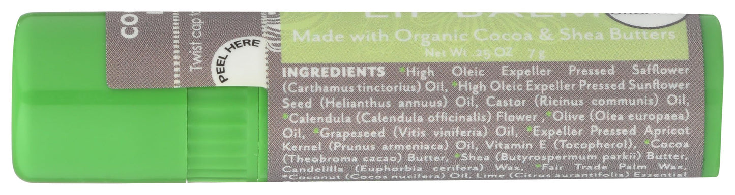 Soothing Touch Lip Balm, Organic Coconut Lime, .25 Ounce Beauty & Personal Care Soothing Touch