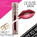 Ready To Wear Long Lasting LIP ELIXIR LIP COLOR SERUM Rich Colors Silky Smooth Creamy Luscious LIP SERUM Makeup Lipstick Compact Made In Italy (SWEET Beauty & Personal Care Ready To Wear