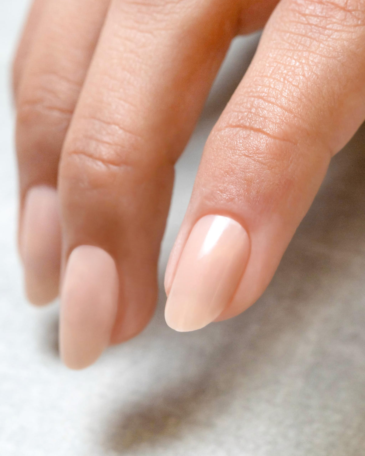 Gelish Nude Soft Gel™ Tips Press on Nails Extension - Nude Short Round, 120 Count