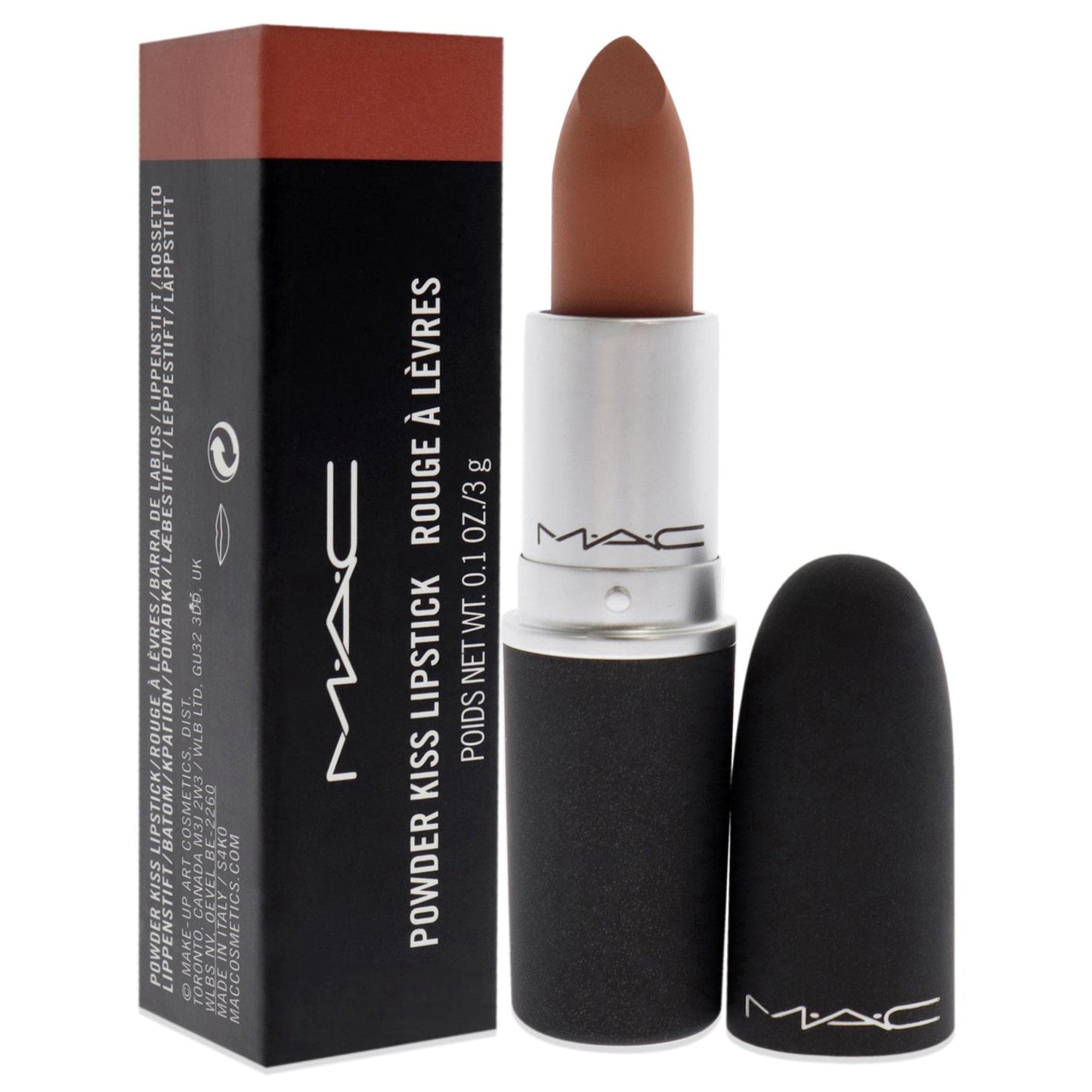 MAC Powder Kiss Lipstick - 312 Impulsive Lipstick Women 0.1 oz Beauty & Personal Care MAC