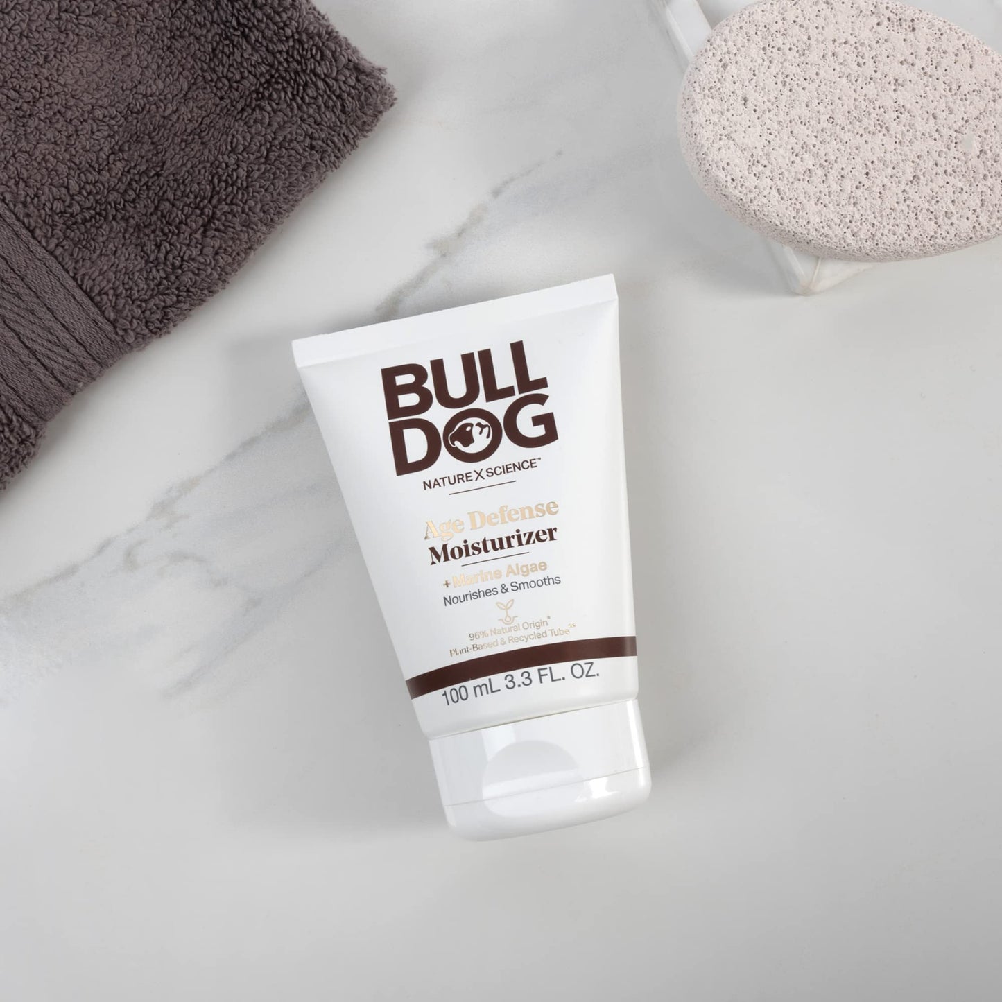 BULLDOG Mens Skincare and Grooming Face Moisturizer Age Defense, 3.3 Fluid Ounce Beauty & Personal Care BULLDOG