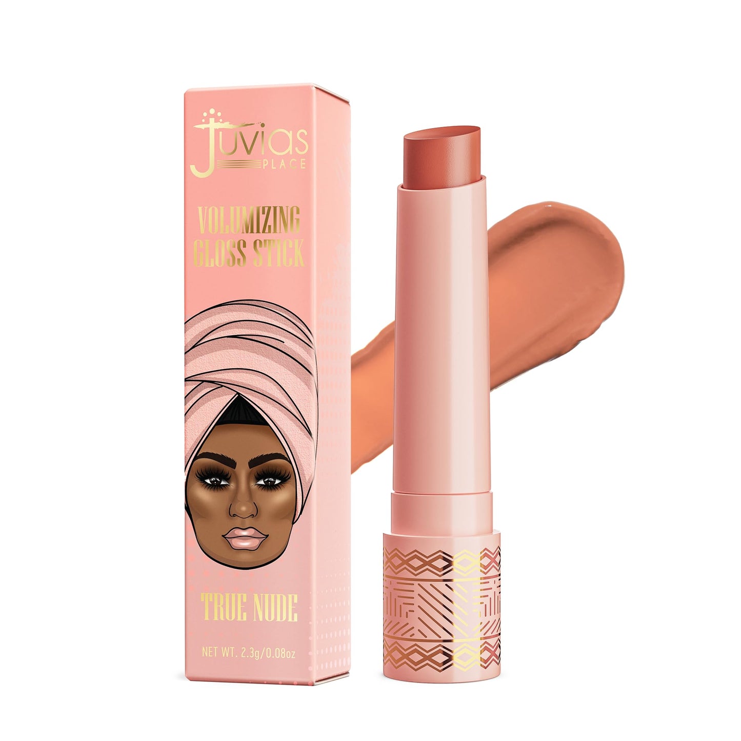 Juvia's Place Volumizing Gloss Stick - True Nude - Shiny Luscious Lips with Nourshing Hydration, Plumping, Lip Plumper, Plumping Lip Balm, Hydrating Beauty & Personal Care Juvia's Place