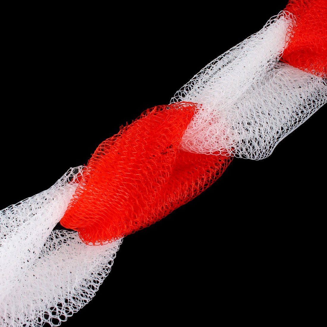 Ruilogod Nylon Bathroom Double Straps Meshy Body Cleaner Bath Shower Scrubber Puff Red (id: b36 58c 7d4 fec f76 Beauty and Personal Care Ruilogod