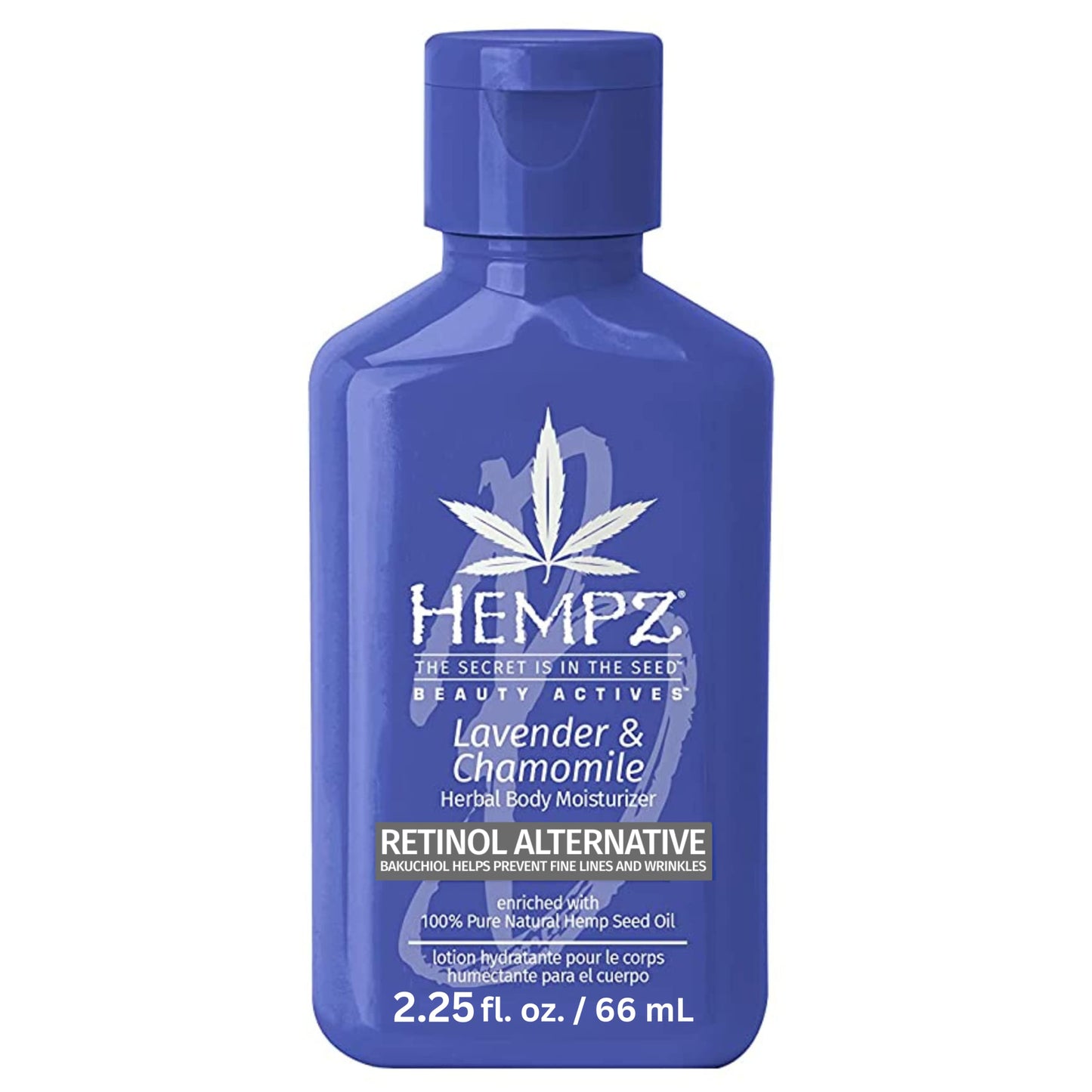 Hempz Body Lotion - Lavender & Chamomile Limited Edition Mini Daily Moisturizing Cream, Shea Butter, Aloe, Body Moisturizer - Travel Size 2.25 Fl Oz Beauty & Personal Care Hempz