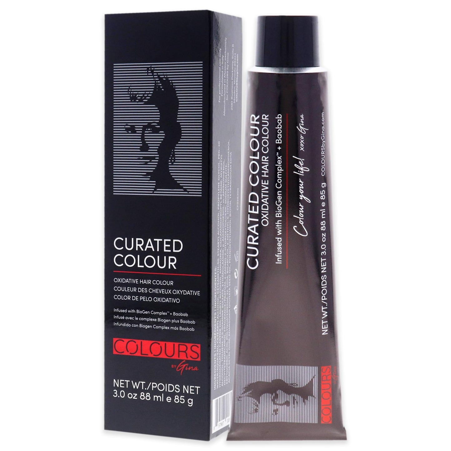 Colours By Gina Curated Colour - 5.5-5M Light Mahogany Brown by Colours By Gina for Unisex - 3 oz Hair Color Beauty & Personal Care Colours By Gina