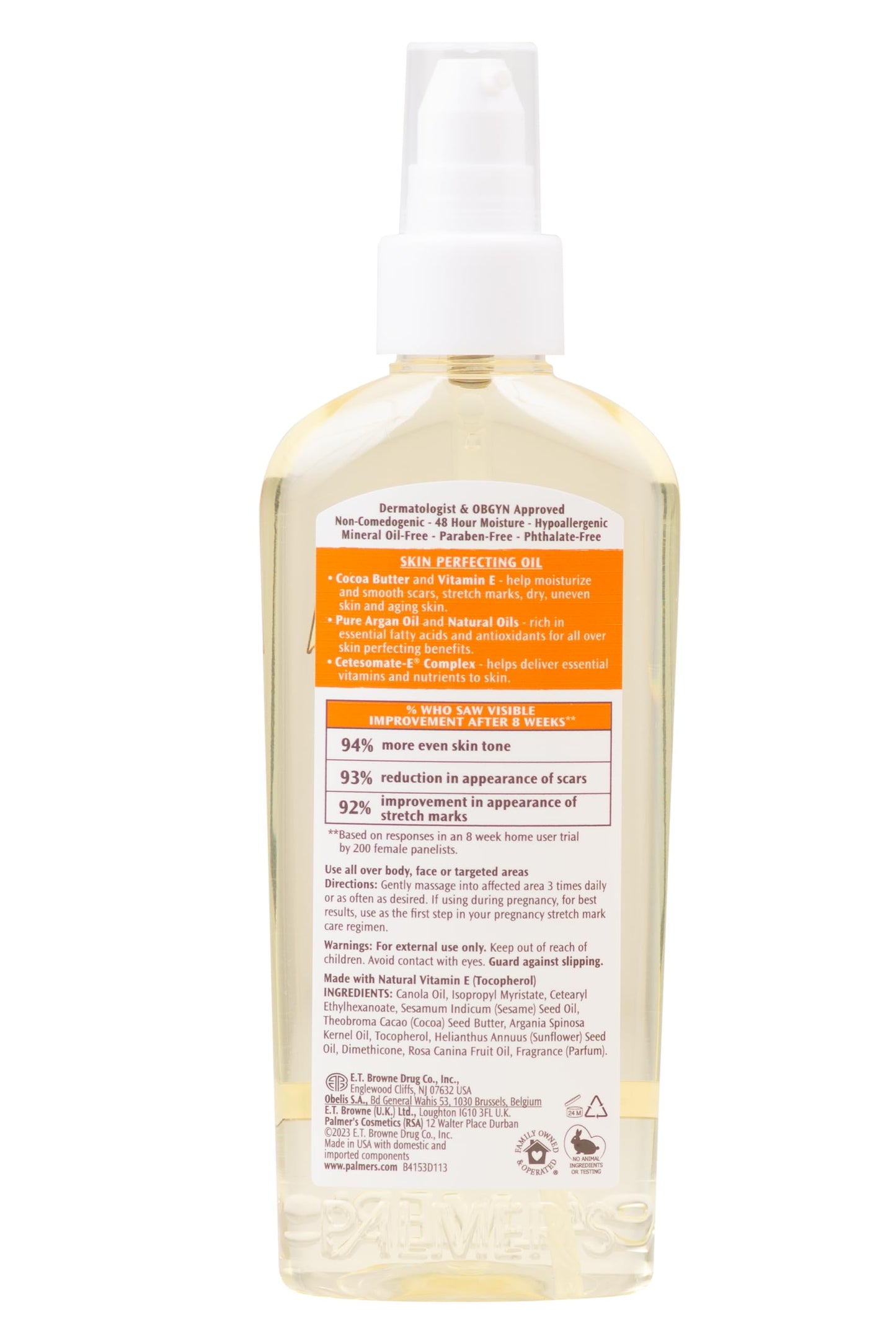 Palmers Cocoa Butter Formula Skin Therapy Oil With Vitamin E For Unisex 5.1 oz Oil Beauty & Personal Care XOXO