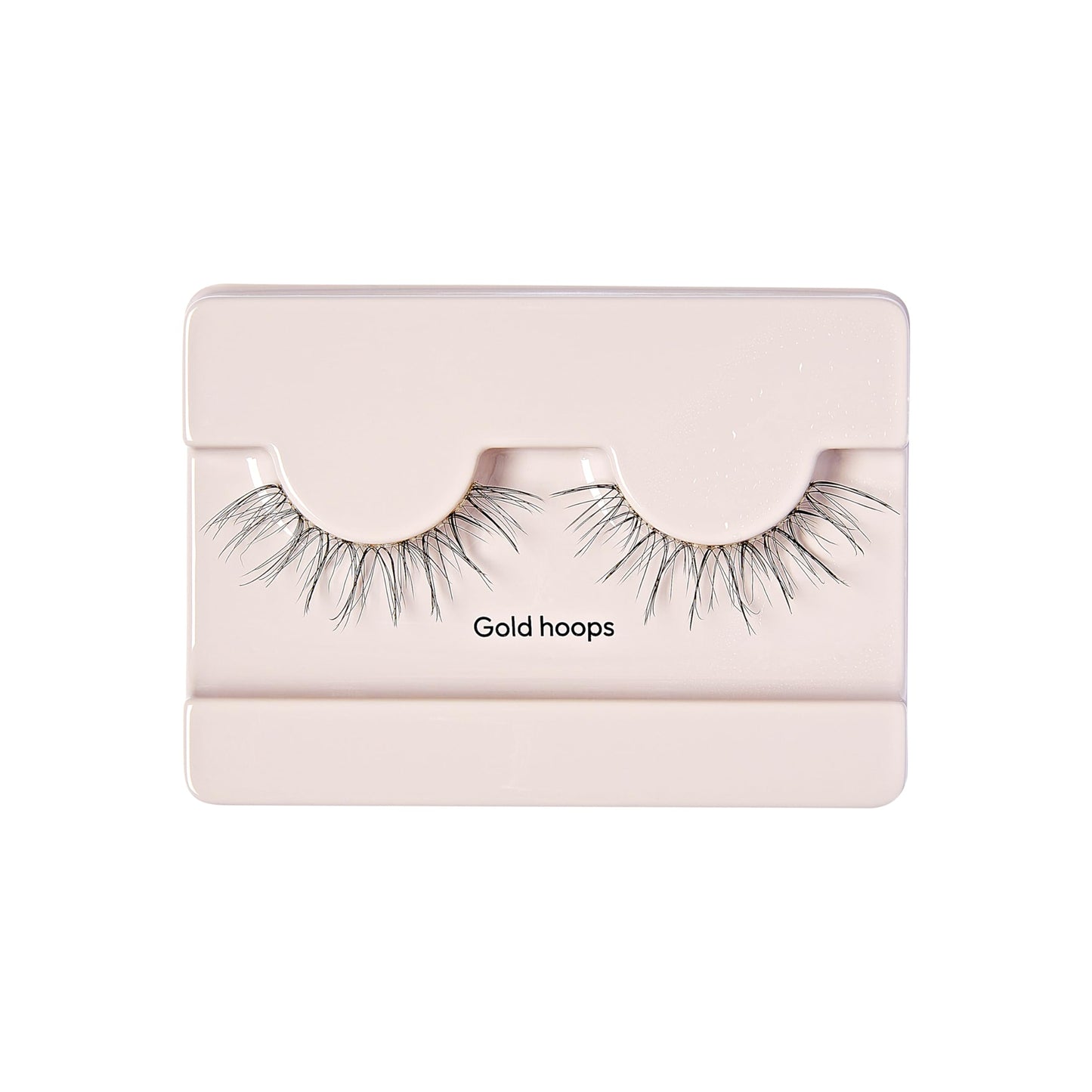 KISS The New Natural, False Eyelashes, 'Gold Hoops', 12mm, Includes 1 Pair Of Lash, Easy to Apply, Reusable Lash Clusters Beauty & Personal Care KISS