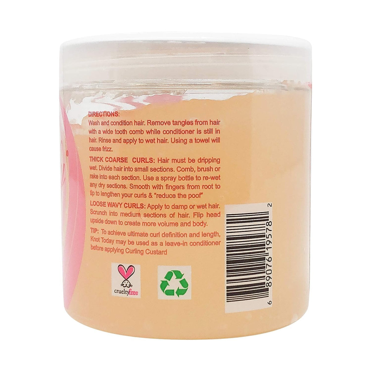 Kinky Curly Original Curling Custard Natural Styling Gel 8oz Pack of 3 Beauty & Personal Care Kinky Curly