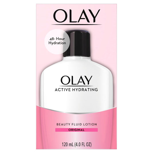Olay Active Hydrating Beauty Fluid, Original, 4 Fl Oz (Pack of 1) Beauty & Personal Care Olay