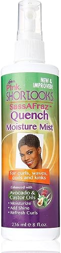 Luster's Pink Short Looks Sassafrazz Styling Spray 8 oz (Pack of 5) Beauty & Personal Care Luster's Pink
