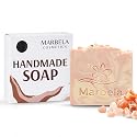 Marbela Cosmetics Handmade Soap Bar - Made in USA, Vegan Friendly, Palm Oil Free, Natural Bar Soap - Face & Body Soap for Daily Skin Care Beauty & Personal Care Marbela