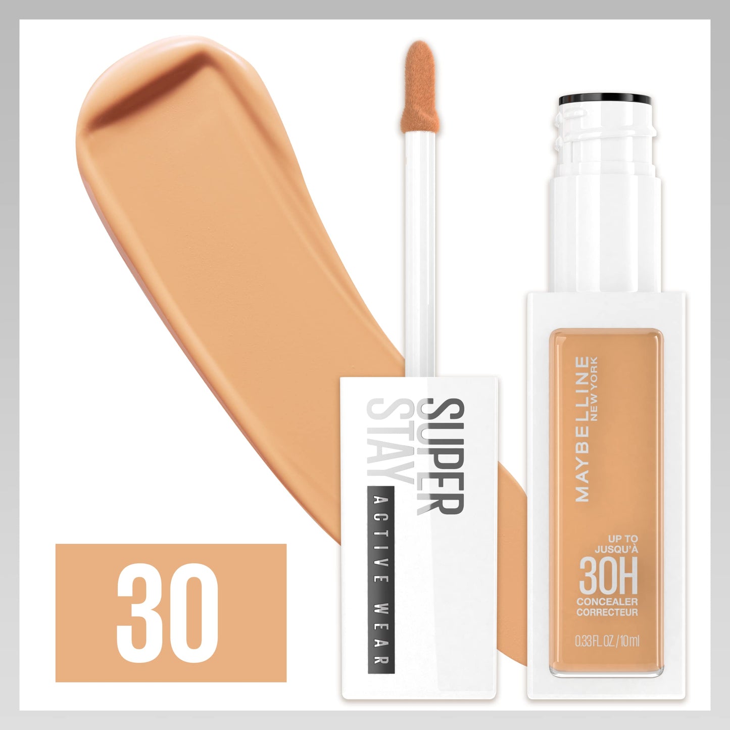 Maybelline Super Stay Liquid Concealer Makeup, Full Coverage Concealer, Up to 30 Hour Wear, Transfer Resistant, Natural Matte Finish, Oil-free Beauty & Personal Care MAYBELLINE
