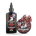 Bossman Beard Oil Jelly and Relaxing Beard Balm Combo - Hammer Scent Beauty & Personal Care Bossman