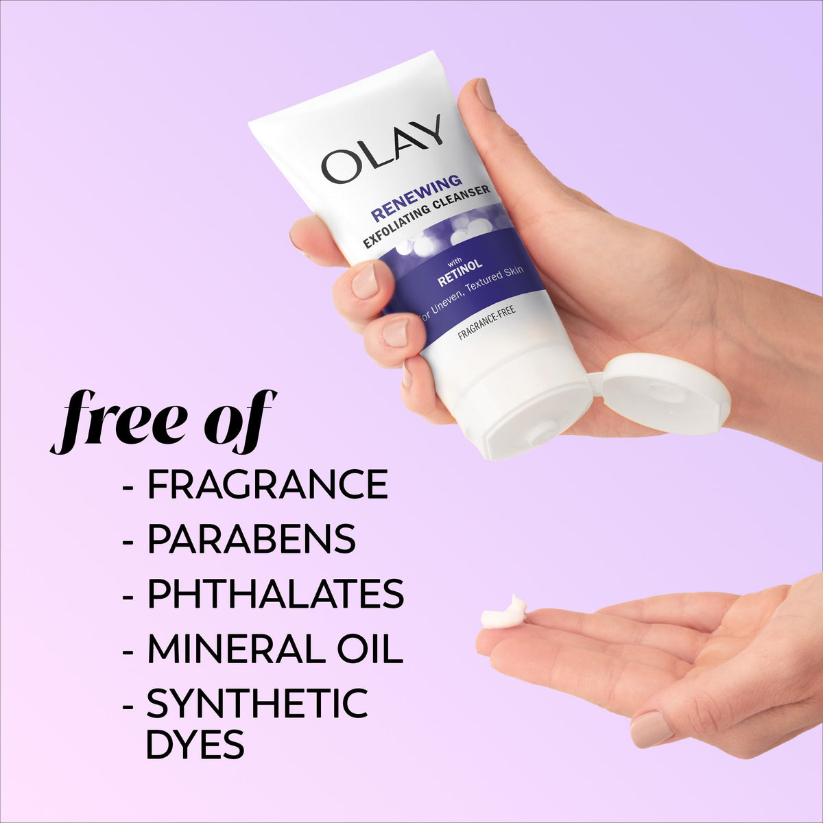 Olay Regenerist Retinol 24 Face Cleanser, 5.0 oz (1) Beauty & Personal Care Olay