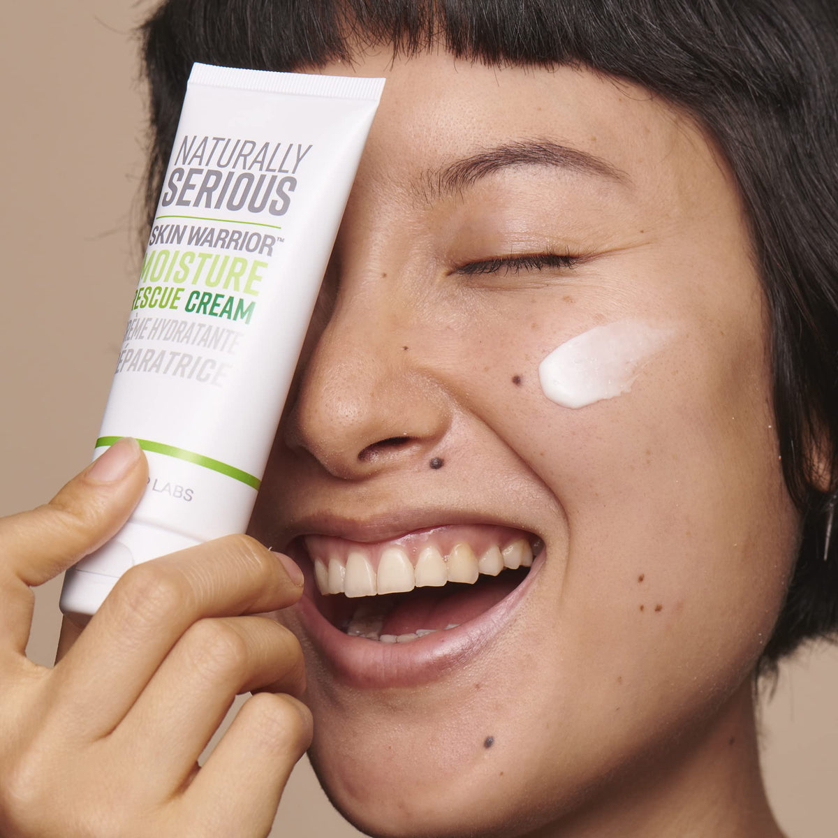 Naturally Serious | Skin Warrior Moisture Rescue Cream, Daily Moisturizing Cream, Skin Barrier Cream, Vegan Skincare, Cruelty-Free Skincare Beauty & Personal Care Naturally Serious