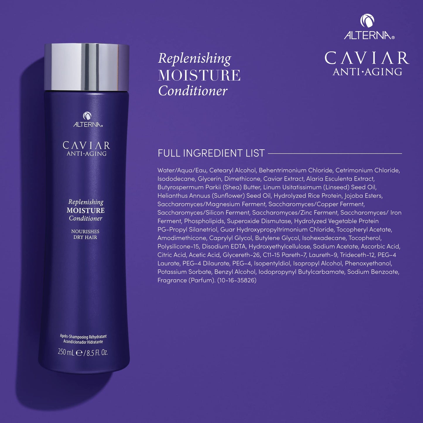 Alterna Caviar Anti-Aging Replenishing Moisture Conditioner Mini, 1.35 Ounce Travel Size Beauty & Personal Care Alterna