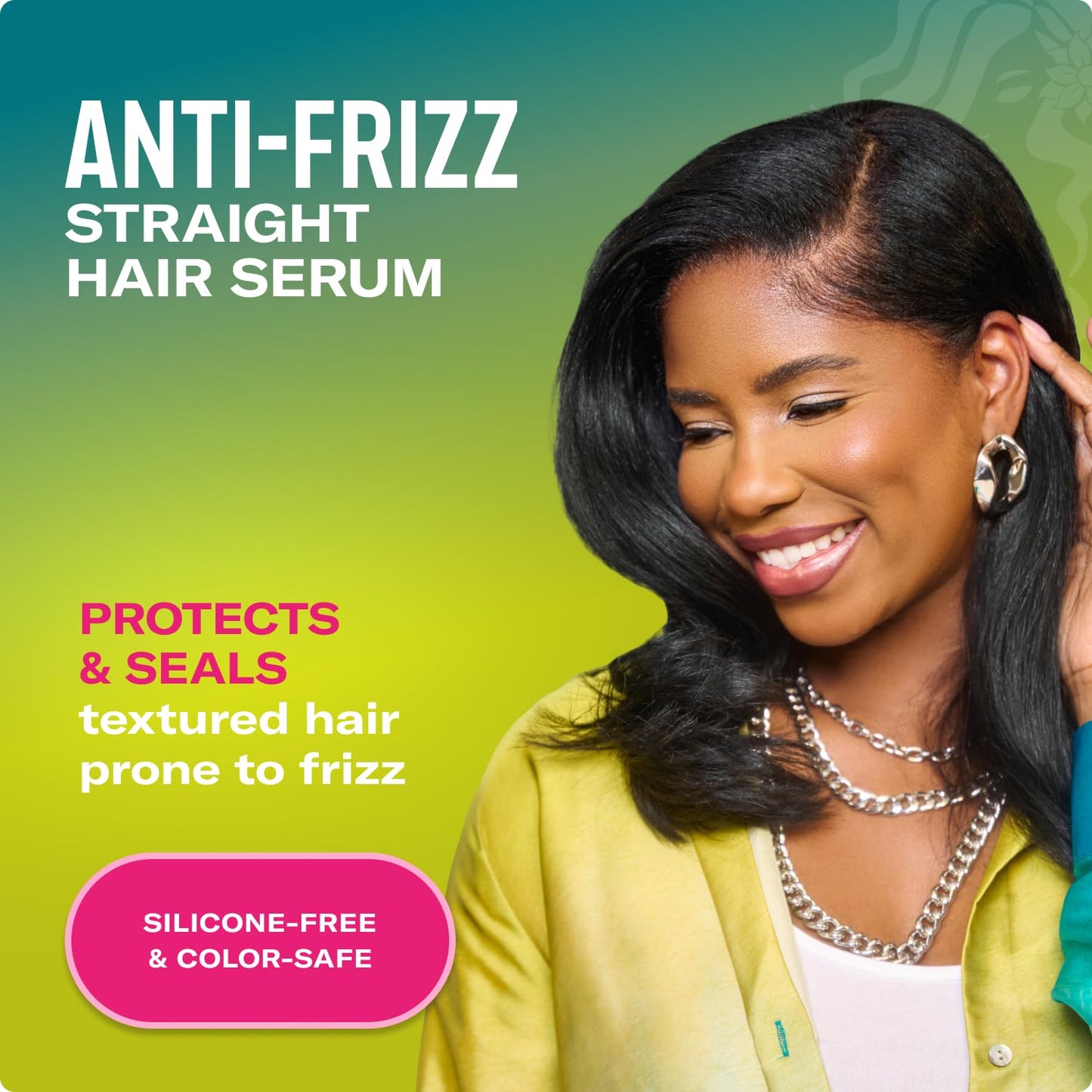 Mielle Avacado & Tamanu Blend Anti-Frizz Stay Straight Serum 6 Fl Oz (Pack of 1) Beauty & Personal Care Mielle Organics