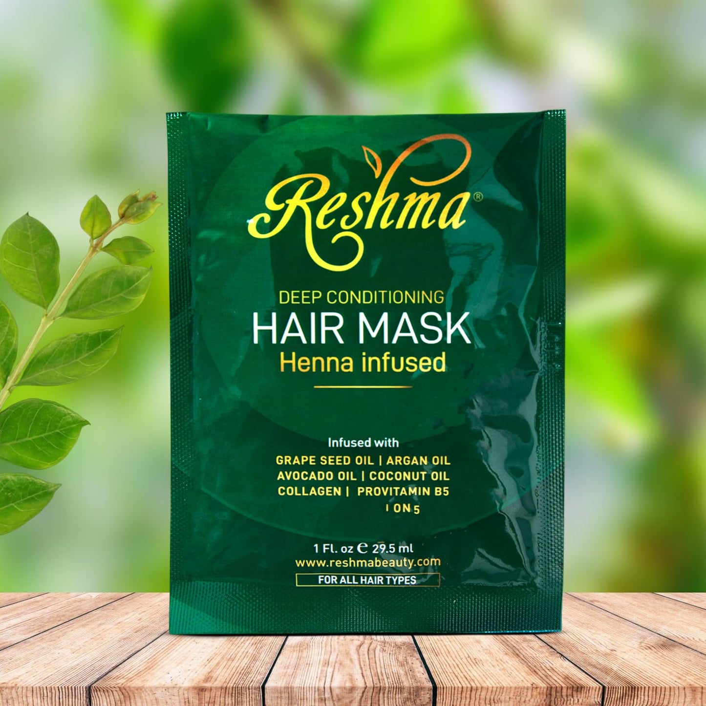 Reshma Beauty Deep Conditioning Hair Mask |Hair Treatment Infused with Collagen & Pro-Vitamin B5|Restorating & Nourishing for All Hair Types | (Pack Beauty & Personal Care Reshma Beauty