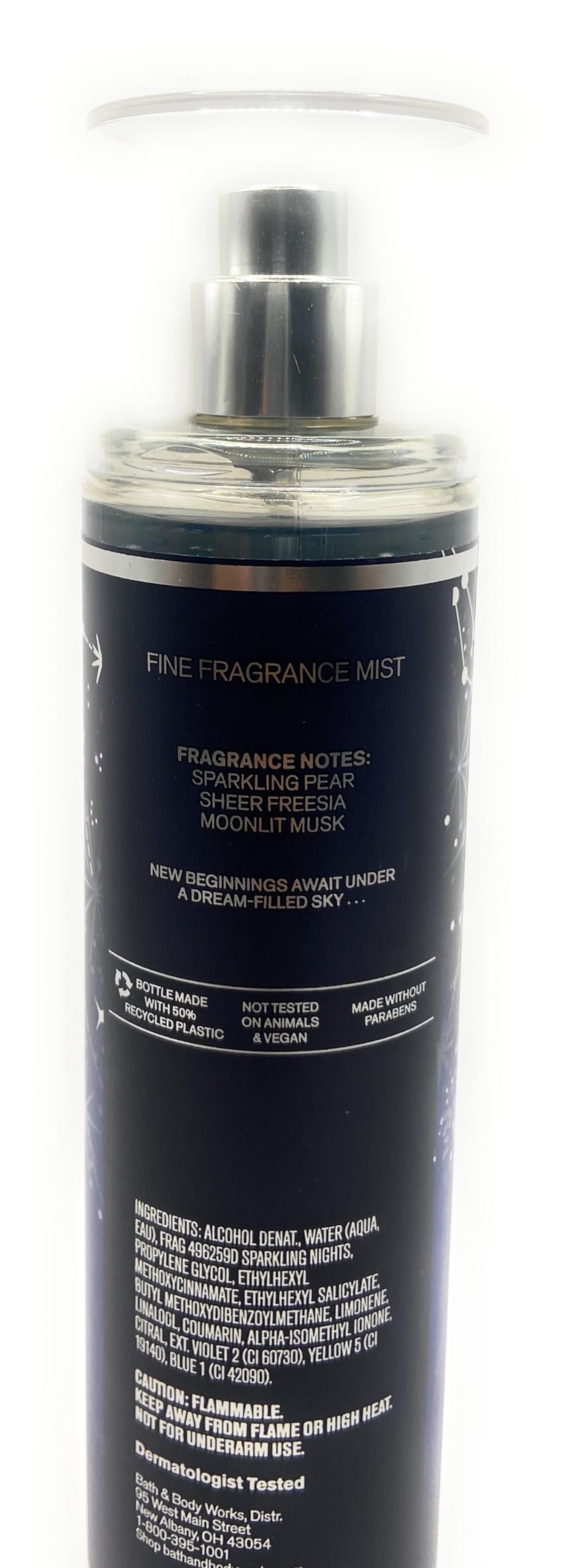 Bath and Body Works Sapphire Moon Fine Fragrance Mist 8 Fluid Ounce Body Spray Beauty & Personal Care Bath & Body Works
