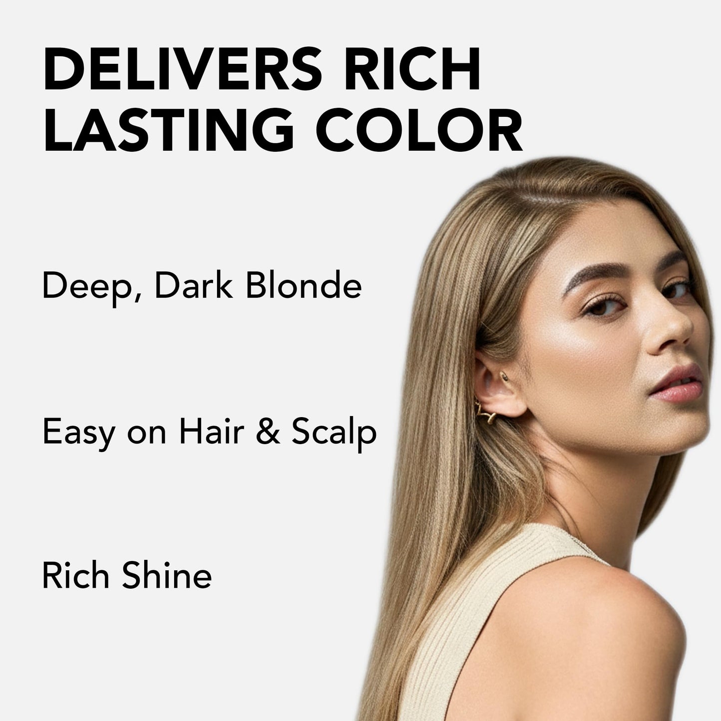 Motions Xpress Permanent Hair Color Shampoo Dark Blonde - 5 Minute Color, Gray Coverage, Ammonia Free, Deep Shine Hair Dye Shampoo, 0.84 Oz Beauty & Personal Care Motions