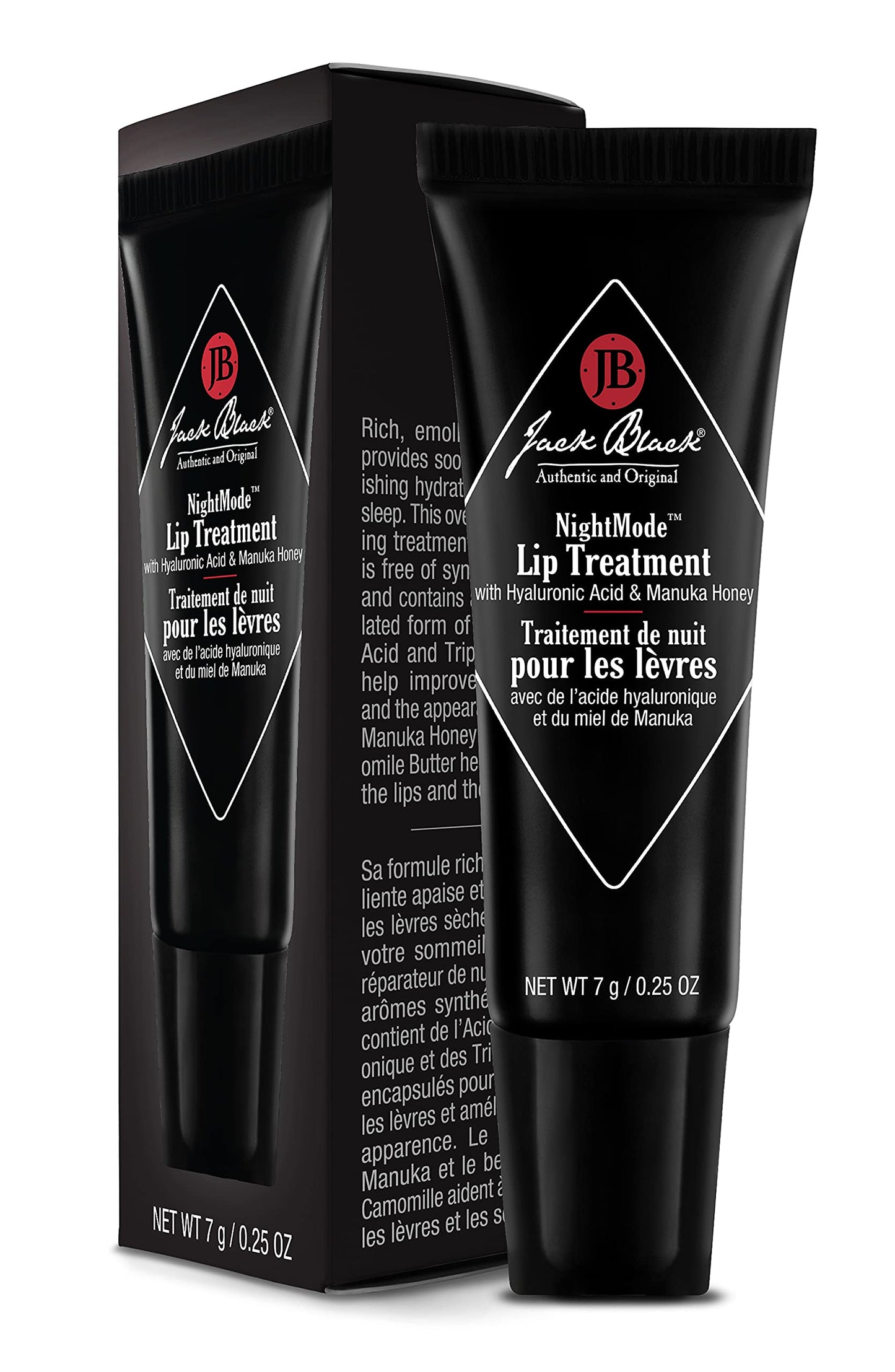 Jack Black NightMode Lip Treatment - Overnight Lip Treatment, Hydrating Lip Mask Overnight, Lip Hydration Treatment, Lip Moisturizer Overnight, Night Beauty & Personal Care Jack Black