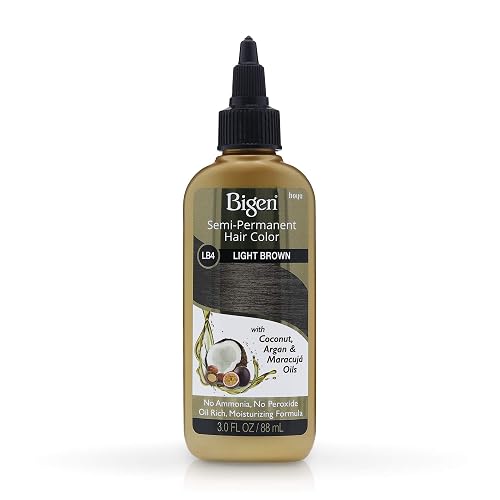 Bigen Semi-Permanent Haircolor #Lb4 Light Brown 3 Ounce (88ml) (3 Pack) Beauty & Personal Care Bigen