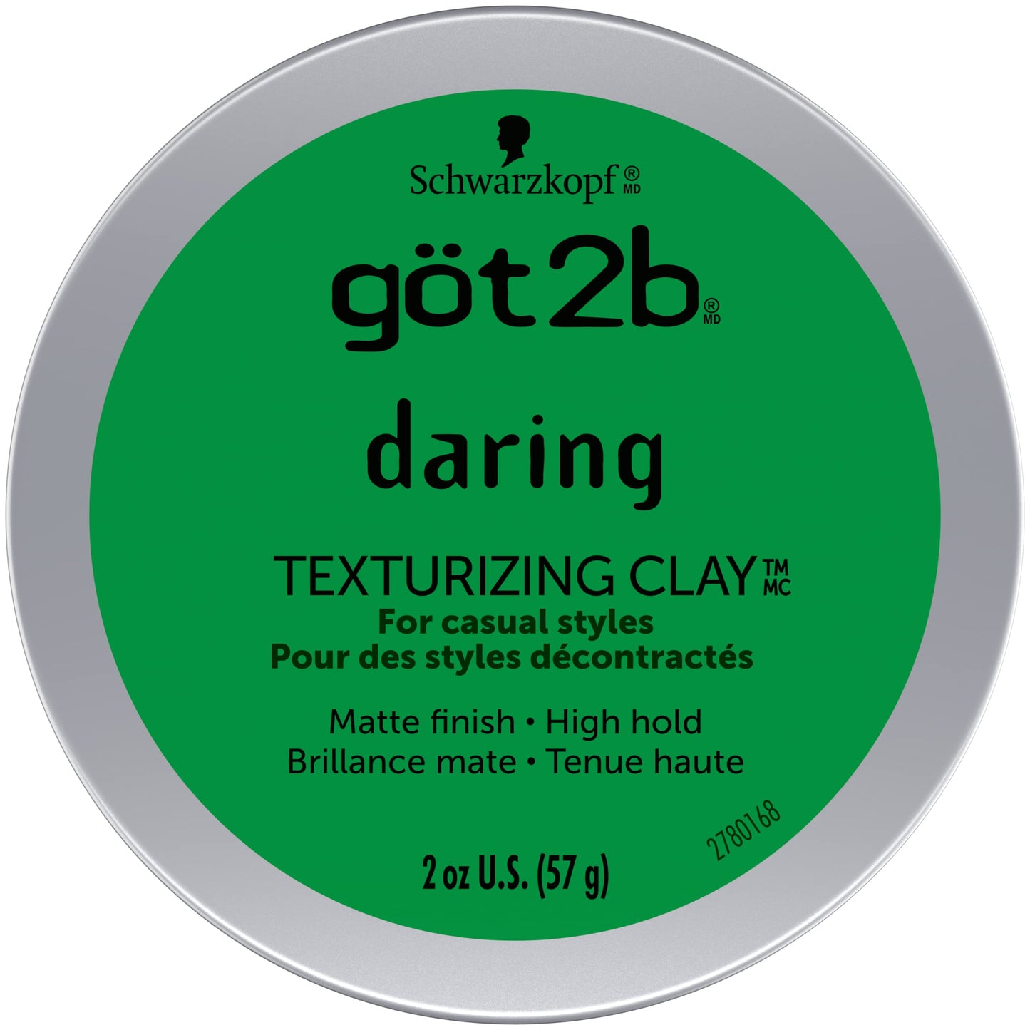 Schwarzkopf Got 2B Daring Texturizing Clay 2 Ounce Beauty & Personal Care Got2B