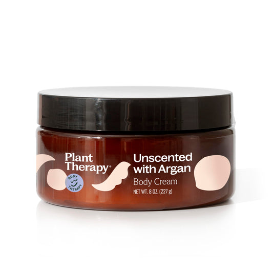 Plant Therapy Unscented Body Cream with Argan Oil 8 oz Restore Softness & Hydration, Vitamins and Antioxidants to Soften, Smooth, and Firm Skin Beauty & Personal Care Plant Therapy