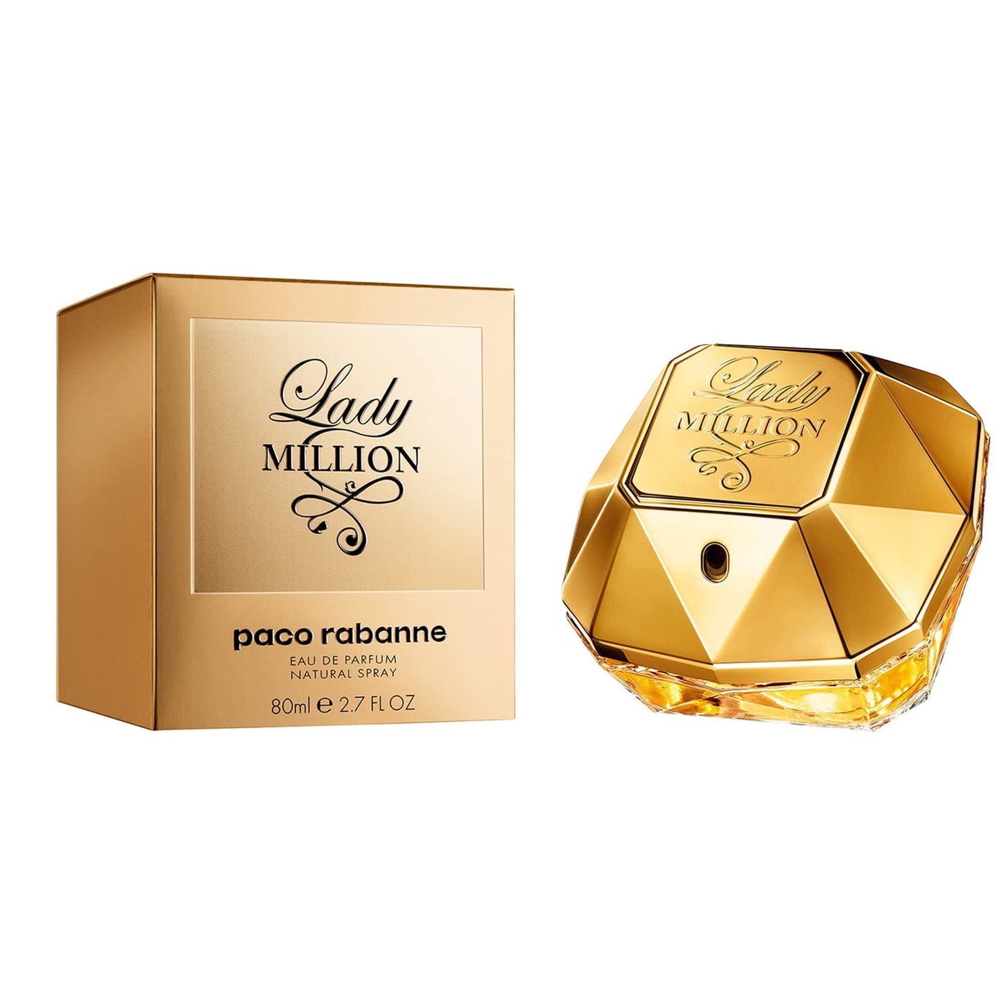Lady Million by Paco Rabanne 2.7 oz Eau de Parfum Spray Beauty & Personal Care Rabanne