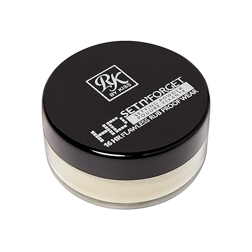 Ruby Kisses Loose Setting Powder 0.4oz, Weightless, Smooths, Mattifying Finish and Shine Control, Pure Silica Mineral Powder (Banana) Beauty & Personal Care Ruby Kisses