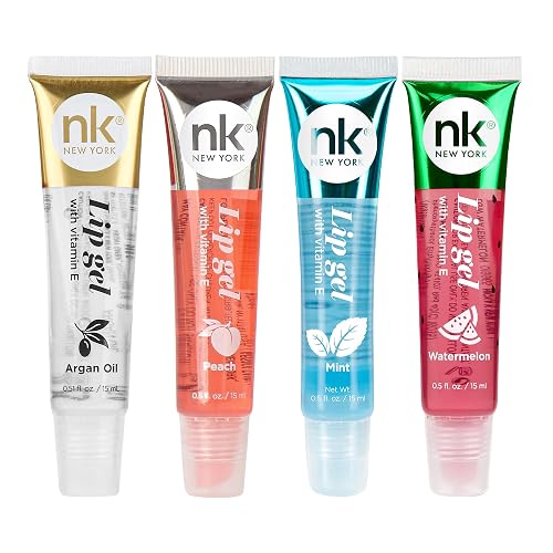 NICKA K NEW YORK Lip Gel, Hydrating, Lightweight, Glides on Effortlessly, Non Sticky Finish Lip Gel Colors Beauty & Personal Care NICKA K NEW YORK