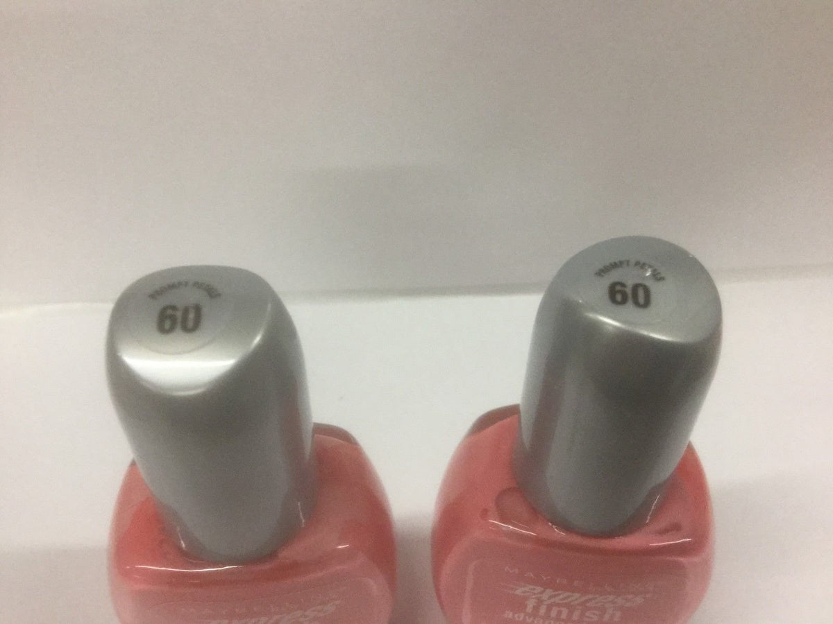 MAYBELLINE pack of 2 New York Express Finish fast dry Nail Color PROMPT PETALS #60
