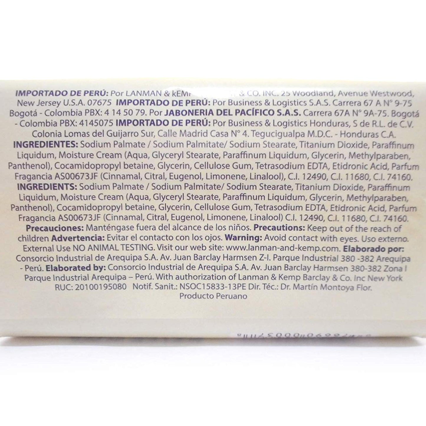 Florida Water Bar Soap 3.3 oz Beauty & Personal Care Murray & Lanman