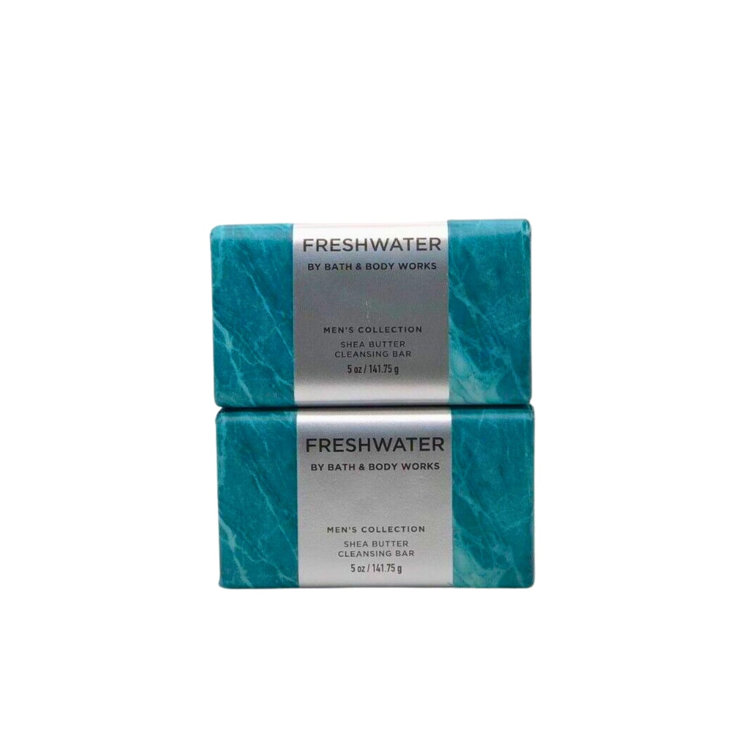 Bath & Body Works Cleansing Bar, Pack of 2, 5oz Each (Freshwater) Beauty & Personal Care Bath & Body Works