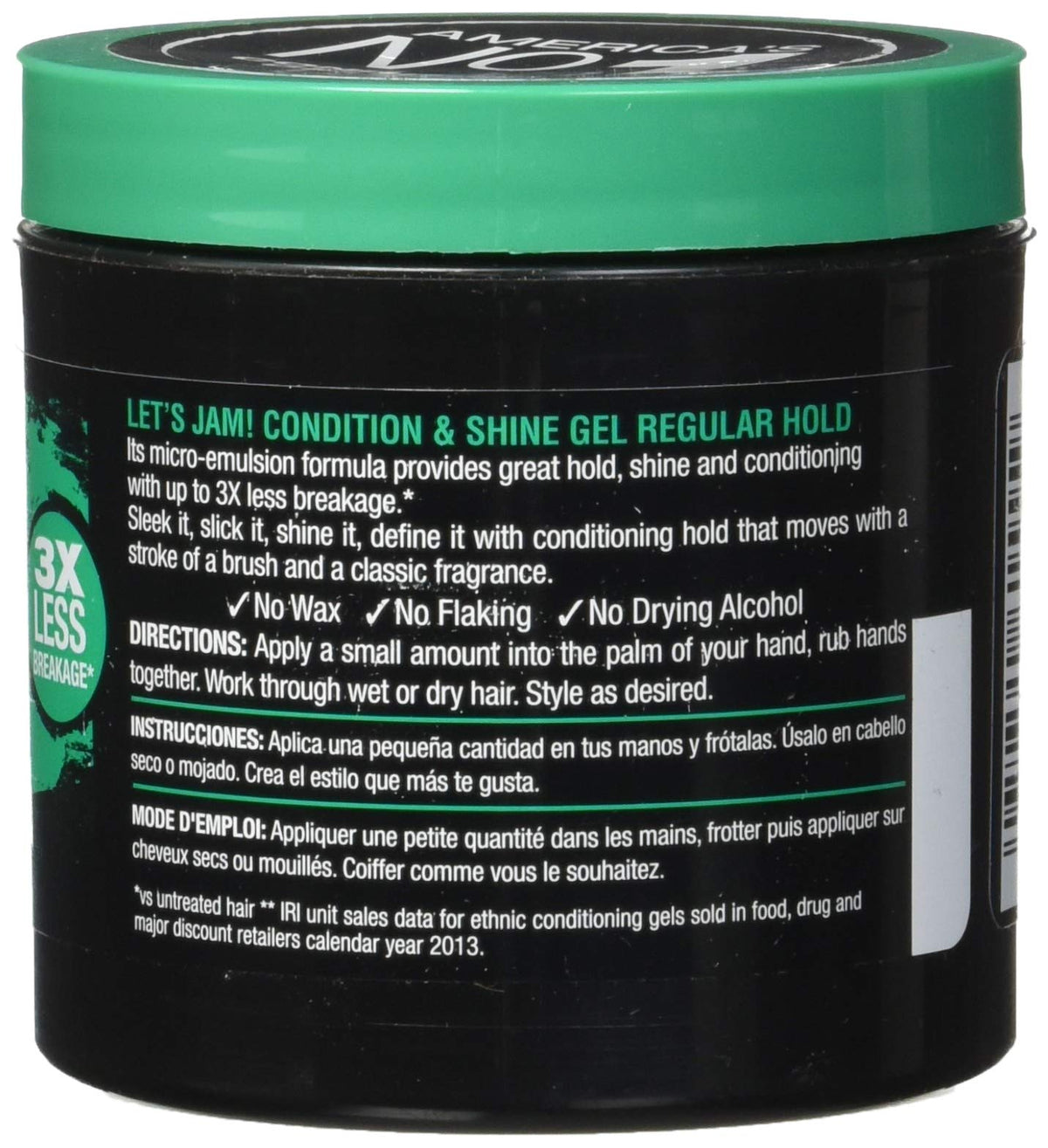 Lets Jam Shining & Conditioning Gel Regular, 4.4 oz Beauty & Personal Care SoftSheen