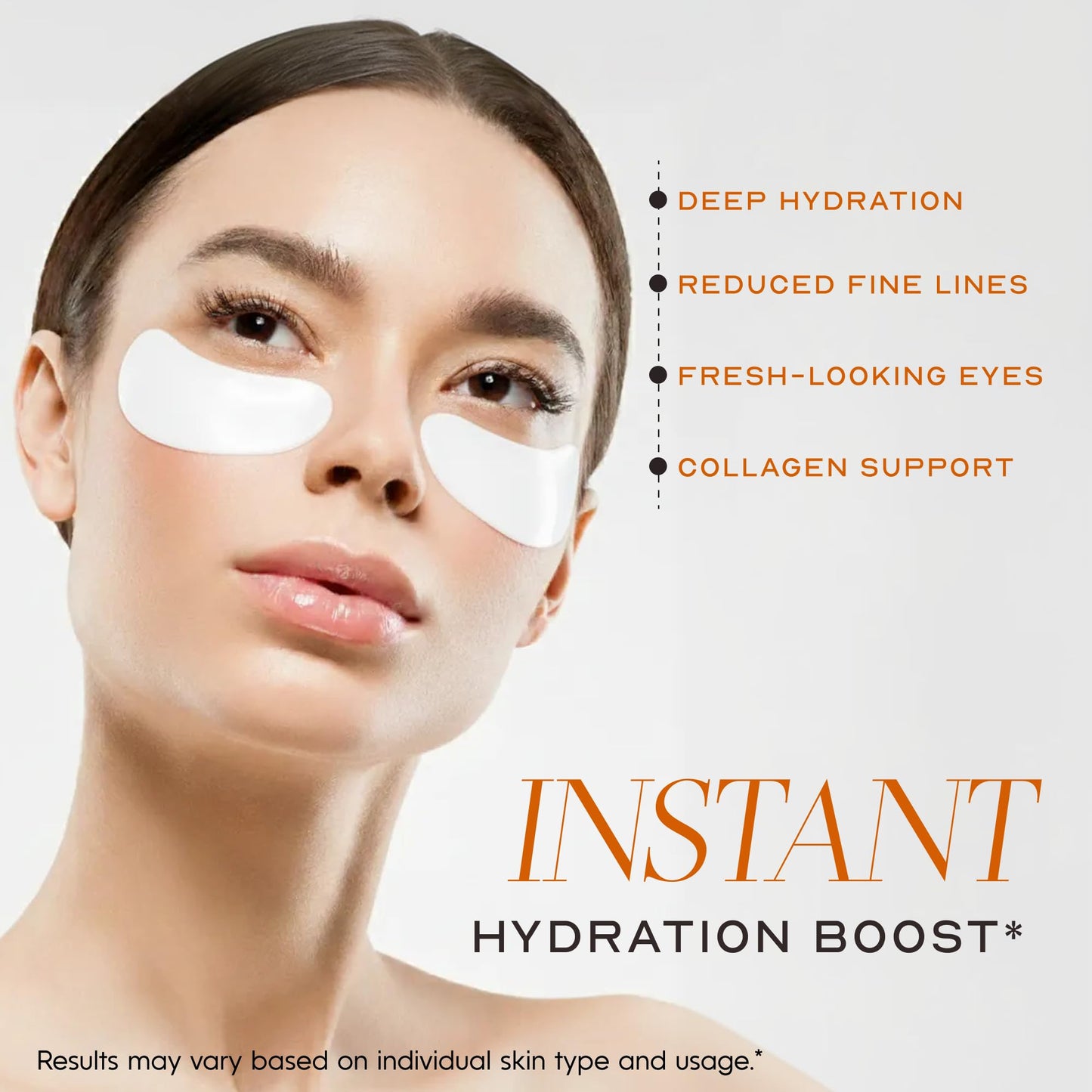 Clear Visage Vitamin C & Collagen Under Eye Patches - Dark Circles & Puffiness Reducer - Hydrating Anti-Aging Pads For Wrinkles - Dermatologist Tested Beauty & Personal Care Clear Visage