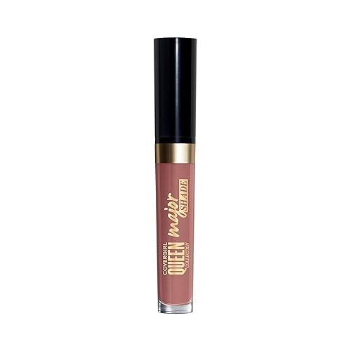 COVERGIRL Queen Collection Major Shade Matte Liquid Lipstick, Insider, 0.11 Pound (packaging may vary) Beauty & Personal Care COVERGIRL