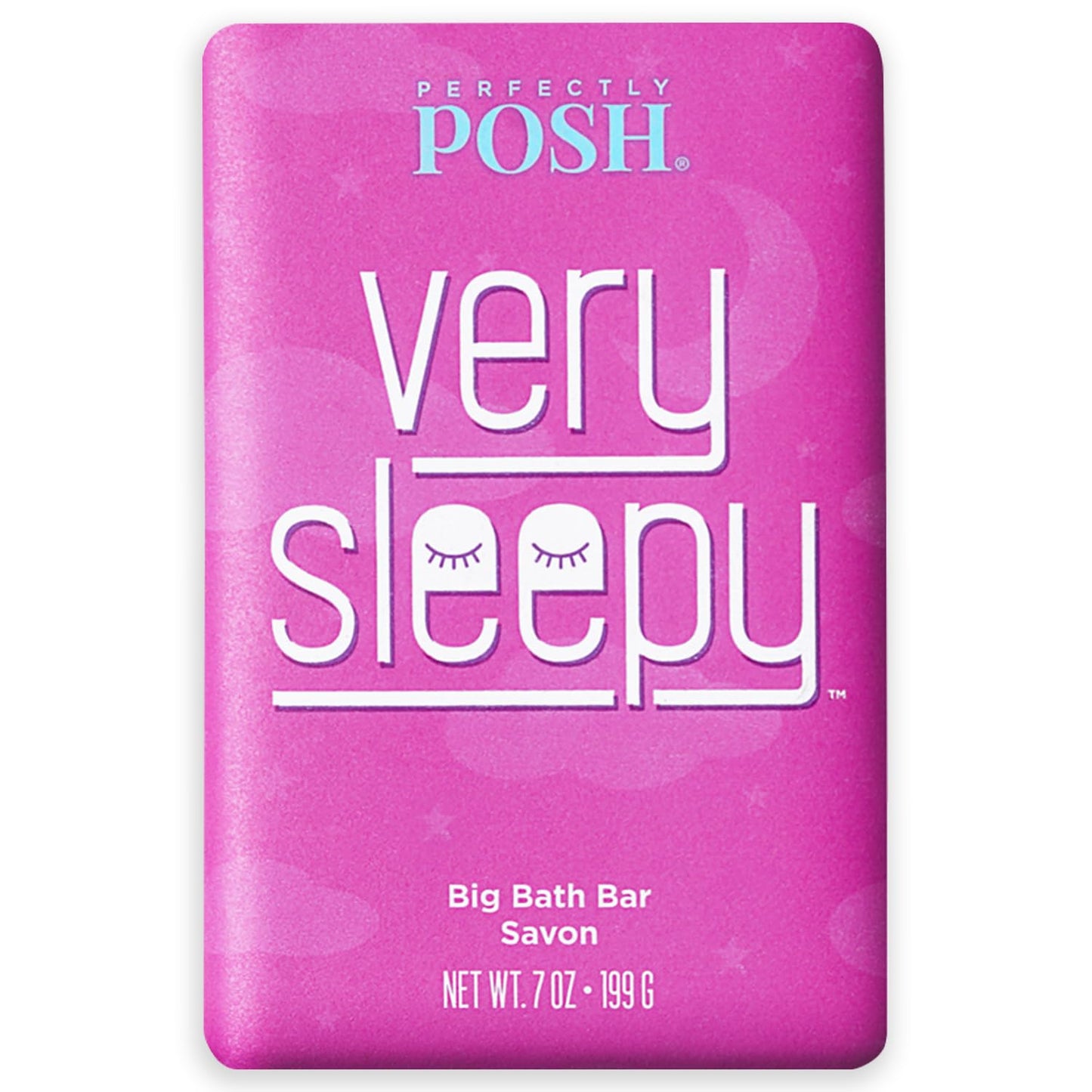 Perfectly Posh - Very Serene Big Bath Soap Bar - Soothing and Moisturizing Soap with Lavender & Shea Butter - for Rejuvenating Bath Time - 7oz Beauty & Personal Care Perfectly Posh