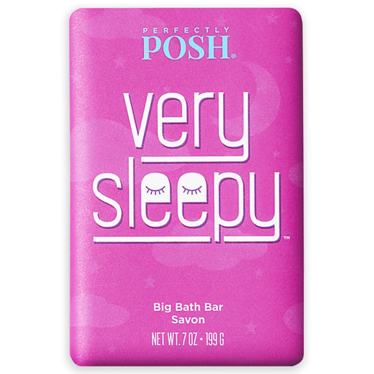 Perfectly Posh - Very Serene Big Bath Soap Bar - Soothing and Moisturizing Soap with Lavender & Shea Butter - for Rejuvenating Bath Time - 7oz Beauty & Personal Care Perfectly Posh