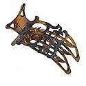 Parcelona French Intricate Celluloid Small Shell Slide in Side Slider Hair Updo Claw for Fine Hair Beauty & Personal Care Parcelona