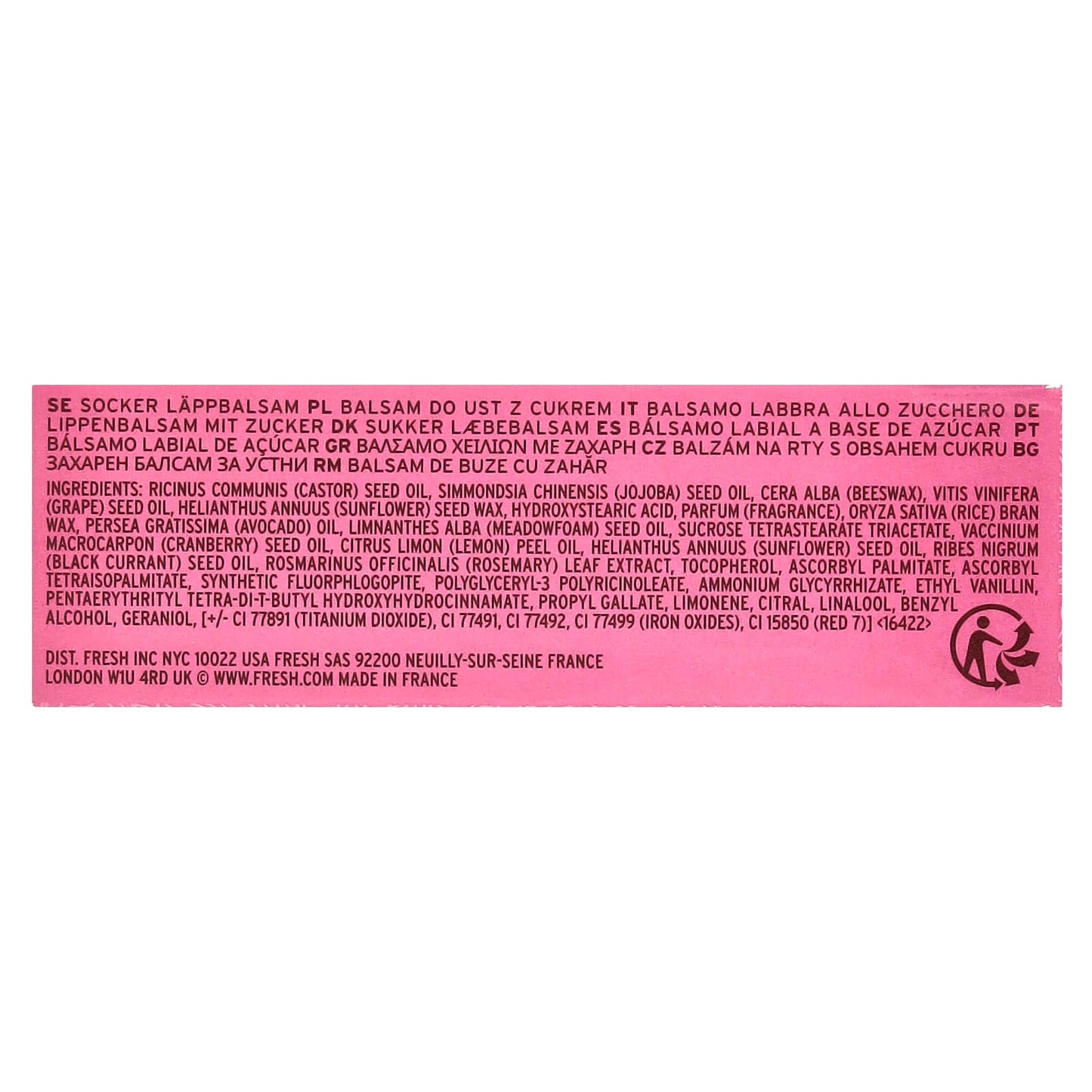 Sugar Lip Treatment - Bloom by Fresh for Women - 0.15 oz Lip Treatment Beauty and Personal Care Fresh