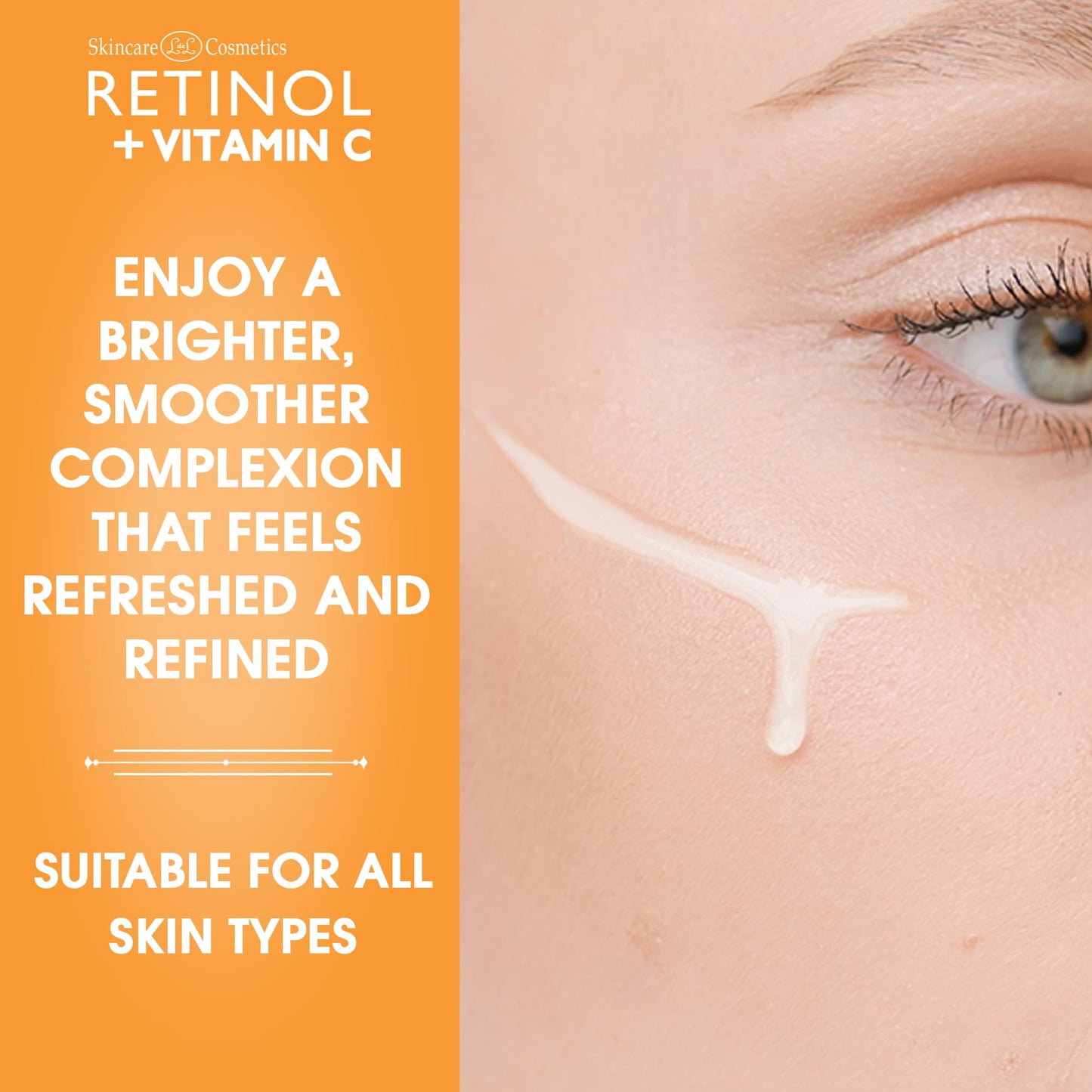 LIVAURA Retinol + Vitamin C Face Serum - Anti Aging Facial Serum, Evens Skin Tone, Diminishes Fine Lines and Wrinkles, Sun Damage & Dark Spots Beauty & Personal Care Retinol