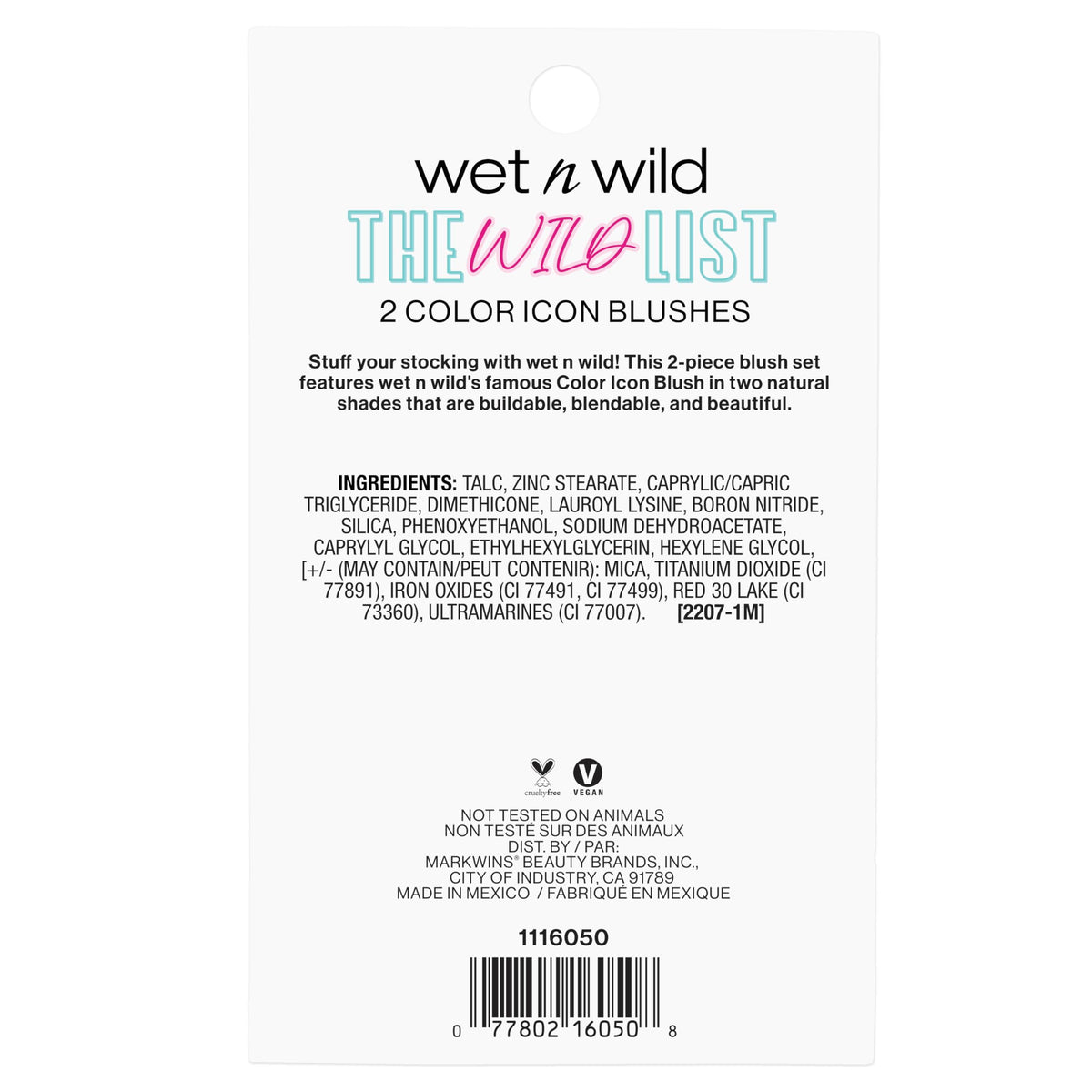 wet n wild Color Icon Blush Duo, Effortless Matte Natural Sheer Glow & Seamless Blend, Luxuriously Infused Smooth Jojoba Oil, Cruelty-Free & Vegan