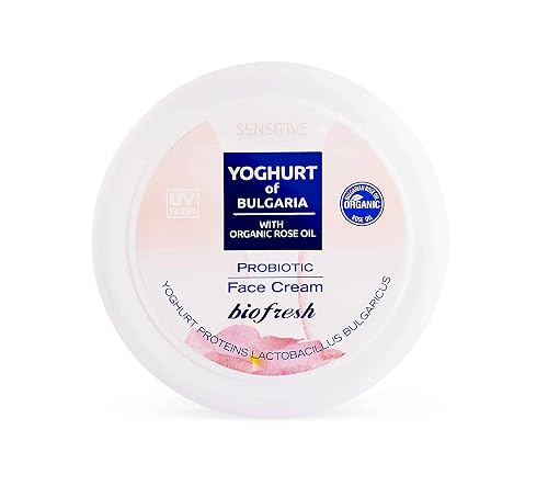 Biofresh Yoghurt of Bulgaria Probiotic Face Cream with Natural Rose Oil 3.4 fl oz Beauty & Personal Care Biofresh Cosmetics