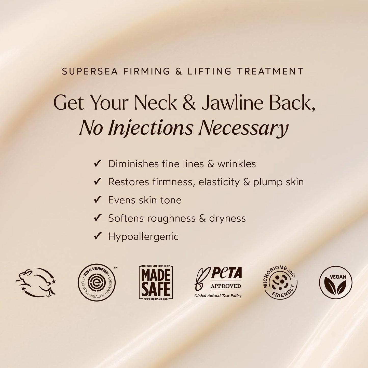 True Botanicals SuperSEA Firming & Lifting Treatment | Visibly Lifts, Tightens, Sculpts & Firms Skin | Potent Seaweeds & Sea Minerals | Dermatologist Beauty & Personal Care True Botanicals