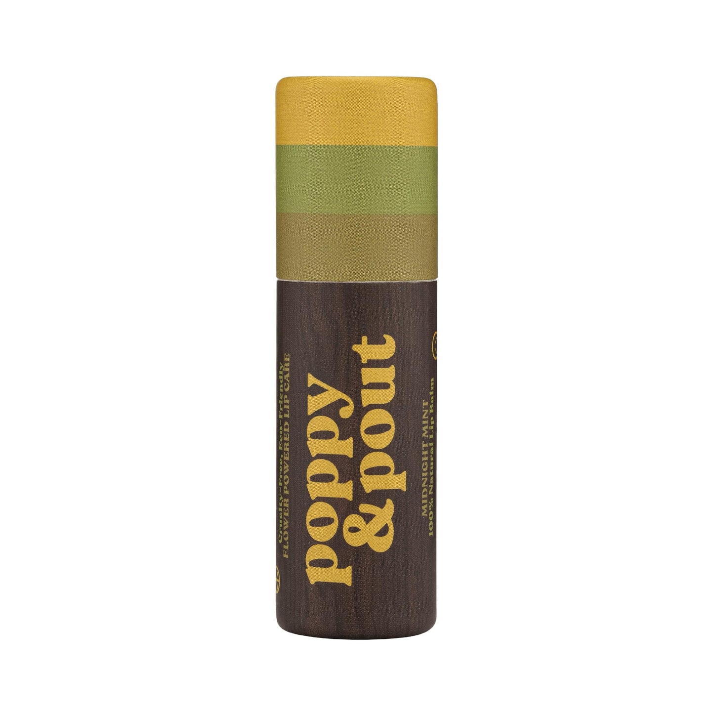 Poppy & Pout Midnight Mint Jumbo Lip Balm - All Natural Lip Balms & Moisturizers - Hydrates with Beeswax, Vitamin E, Organic Coconut Oil Beauty and Personal Care Poppy & Pout