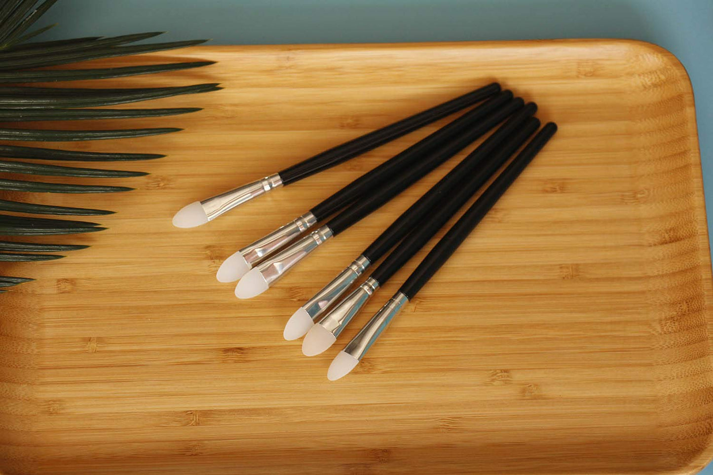 LORMAY 6 Pcs Silicone Eyeshadow and Lip Mask Makeup Brushes, Professional Tools for Applying crème or Liquid Eye Shadows and Lip Colors Beauty & Personal Care LORMAY