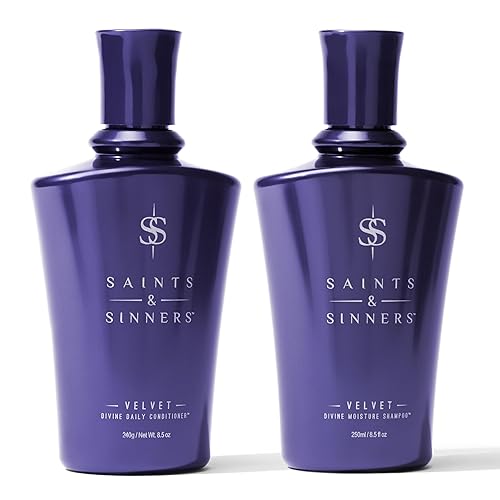 Saints & Sinners Velvet Duo (250ml) for Dry, Damaged, Color Treated Hair Beauty & Personal Care Saints & Sinners