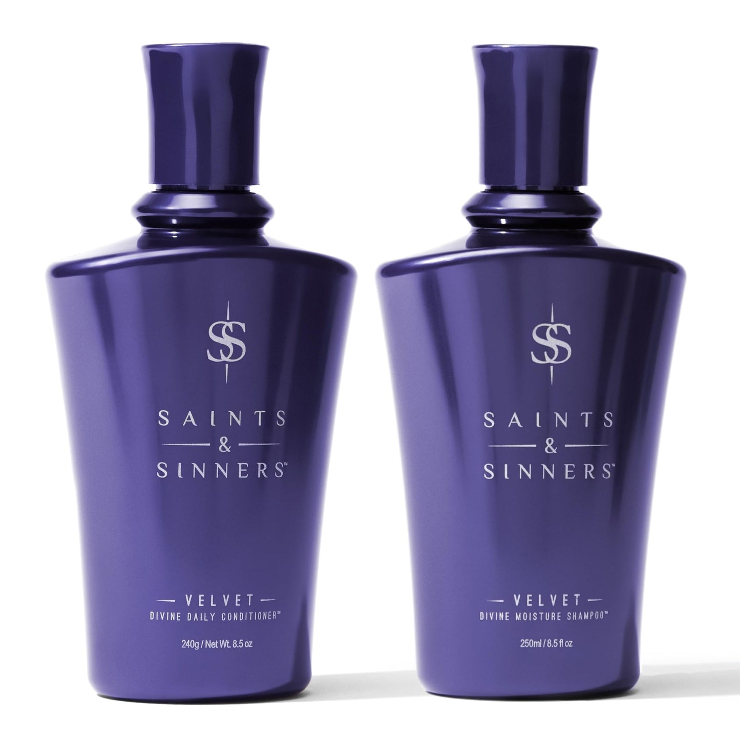 Saints & Sinners Velvet Duo (250ml) for Dry, Damaged, Color Treated Hair Beauty & Personal Care Saints & Sinners